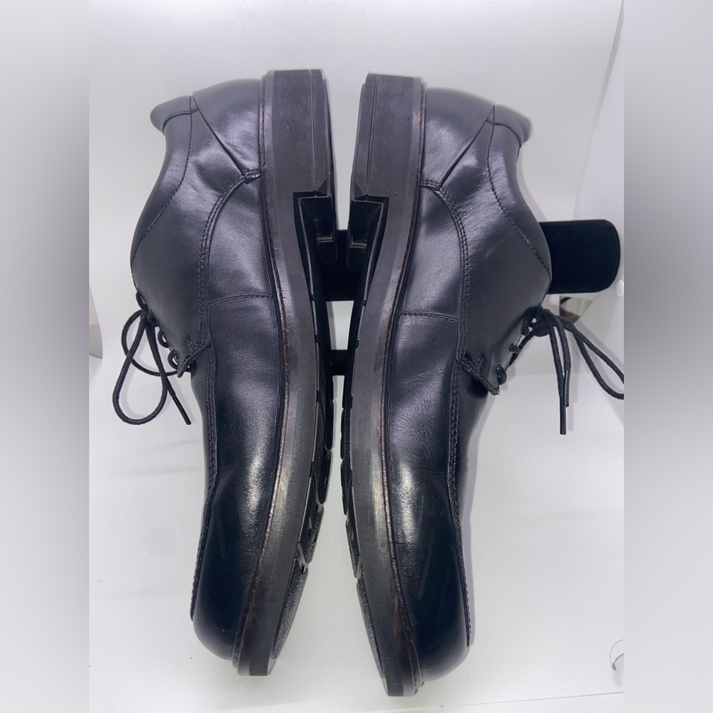 ECCO~Holton~Mens Black Leather Lace Up Oxford Dress Shoes~EU 48 US 14/14.5~EUC - Picture 3 of 7